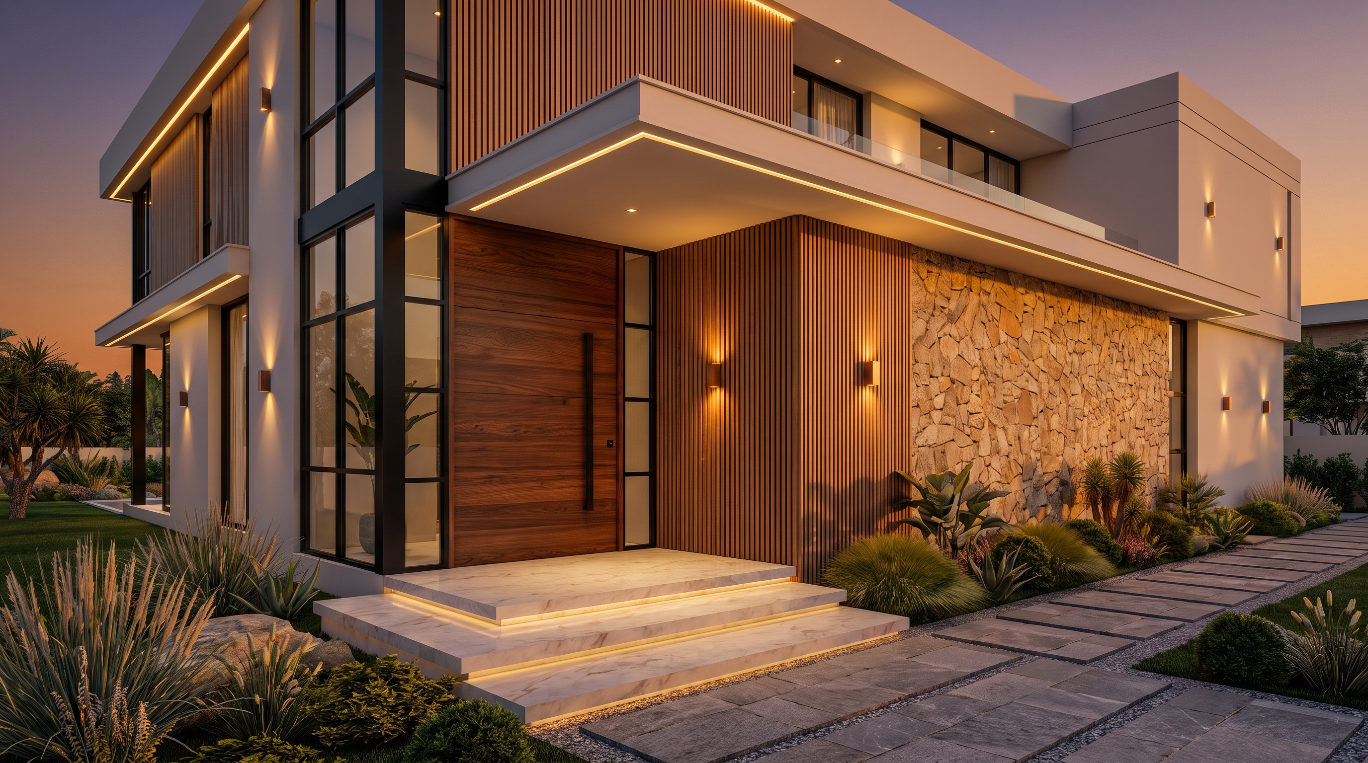 Luxury_modern_house_entrance