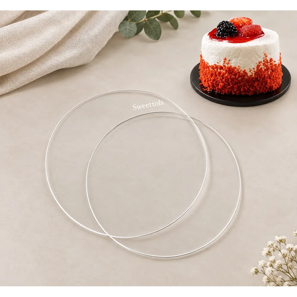 Disque et Plateau à Ganache Plexiglass Transparent Rond Ø 16 cm