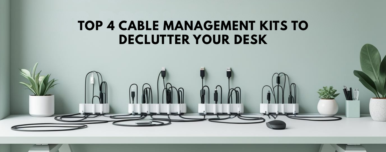 Top 5 Cable Management Kits to Declutter Your Desk in 2025