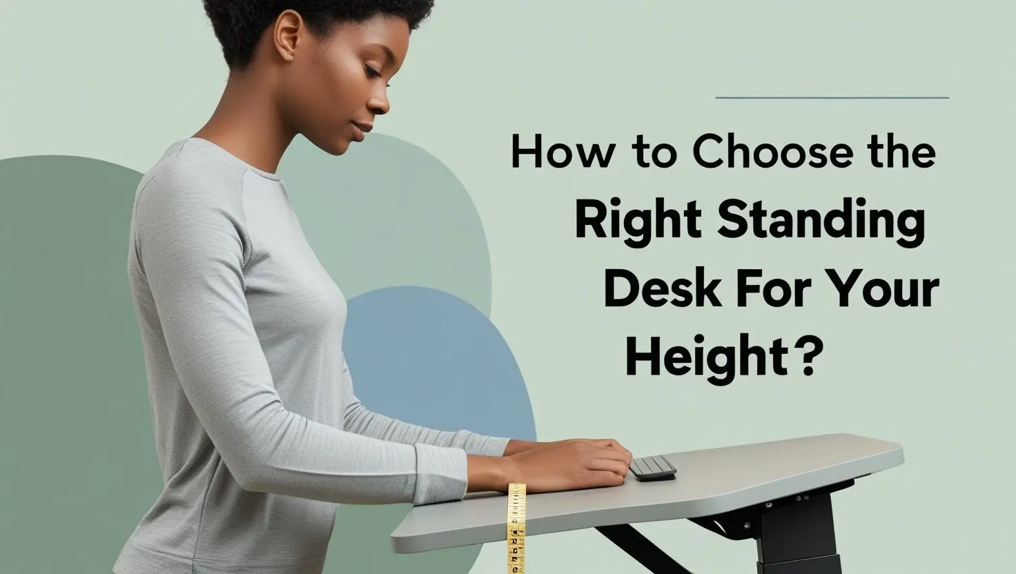 the correct-size choose a standing desk
