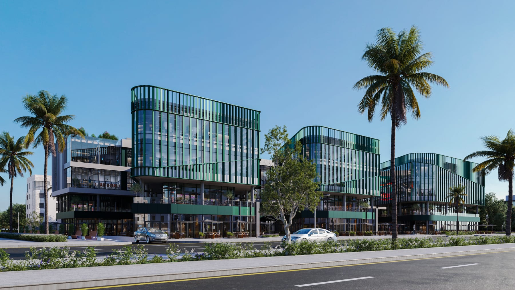 Cube architectural view