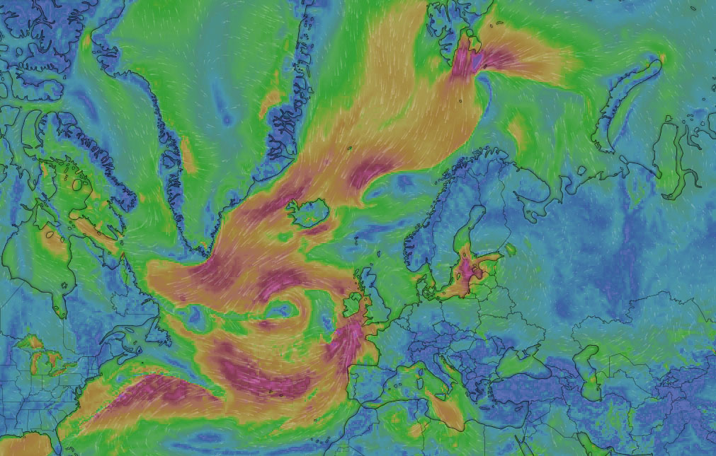 Újabb heves vihar tart Európa felé | ClimeNews - Hírportál Újabb heves vihar tart Európa felé | ClimeNews - Hírportál