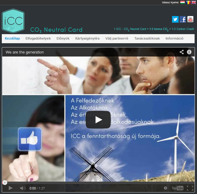 iCC - CO2 Neutral Card - ClimeNews
