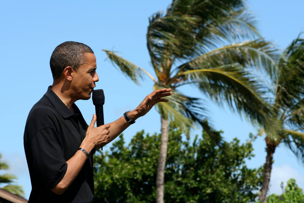 Zöld politikus zöld lombokkal (fotó: flickr/Justin Sloan) Kalifornia bíróságon védi meg Obama zöld politikáját | ClimeNews
