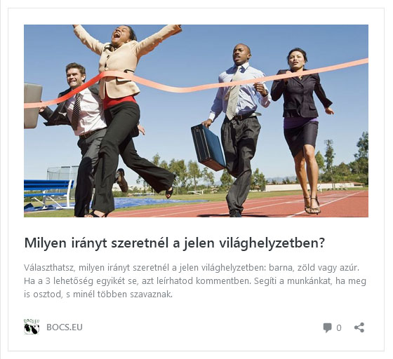 SZAVAZZ arról, hogy milyen irányt szeretnél? Klikk a képre >> Prof. Dr. László Ervin: akár jól is kijöhetünk a járványból | ClimeNews Hírportál