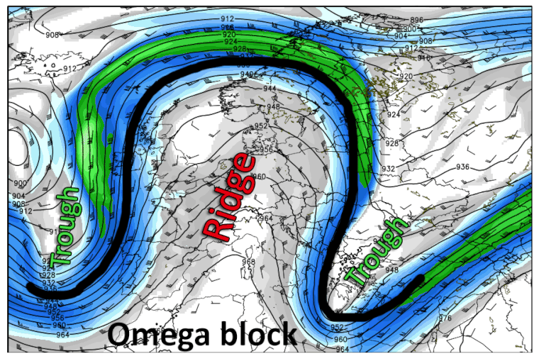 Omega-blokk okoz halálos hőhullámot Európában | ClimeNews - Hírportál
