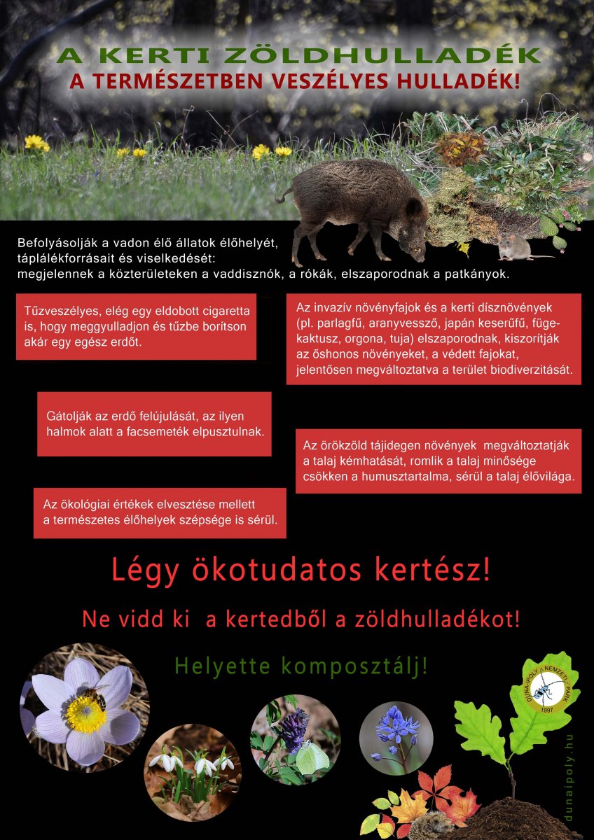A kerti zöldhulladék veszélyes a természetes élőhelyekre nézve! | ClimeNews