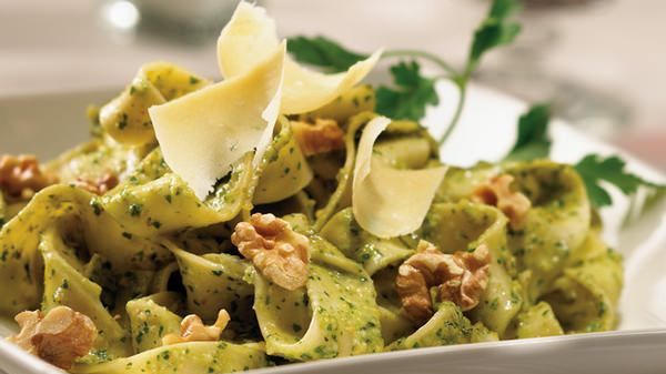 Pappardelle with California Walnut Pesto