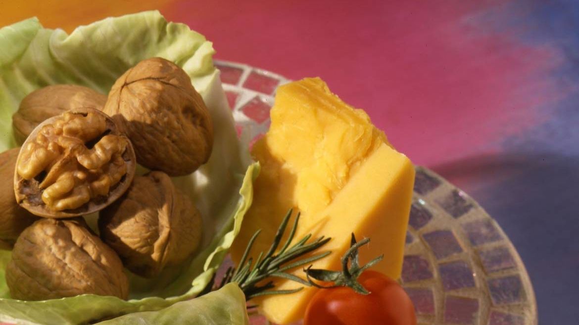 Mini Cheese & Walnut Cabbage Rolls