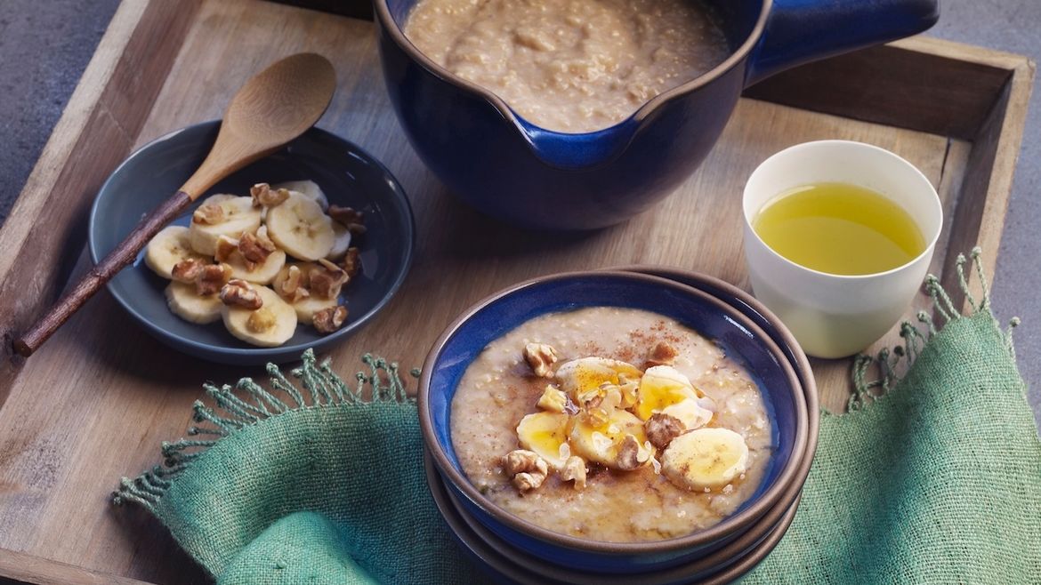 Korean Walnut Rice Porridge