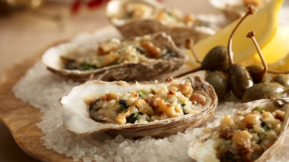 Oysters Rockefeller