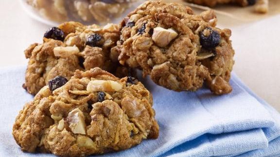 Walnut Blueberry Oatmeal Energy Bites