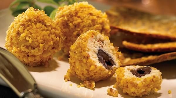 California Walnut-Coated Cheese Truffles