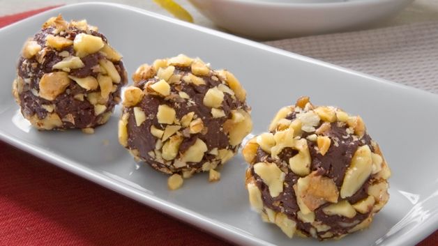 Walnut Cranberry Truffles