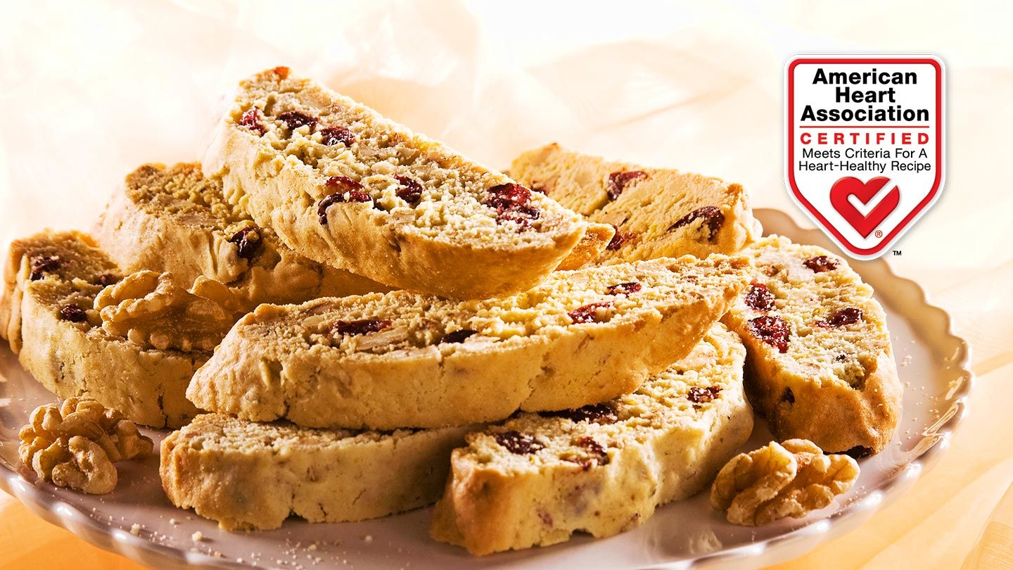 Cranberry Walnut Biscotti