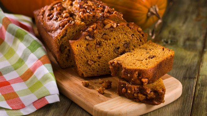 Walnut Pumpkin Bread