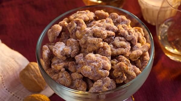 Brandied Candied Walnuts