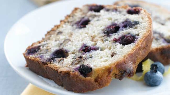 Blueberry-Lemon-Walnut-Bread