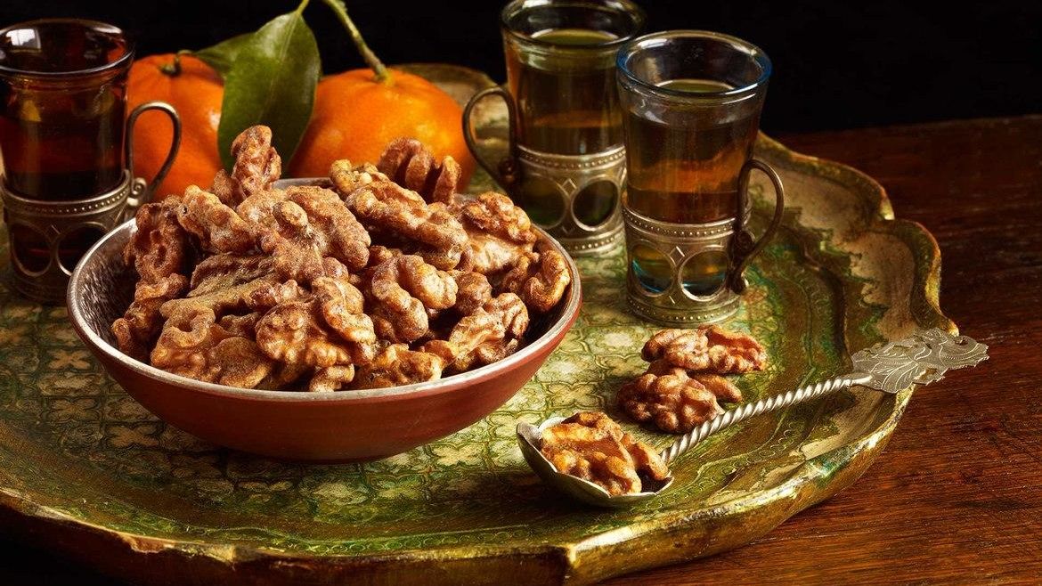 Indian Spiced Walnuts