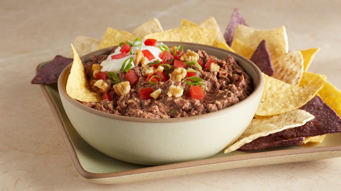 Black Bean Walnut Dip