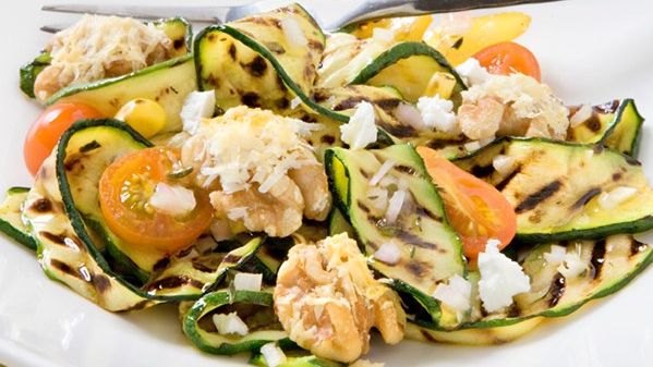 Grilled Zucchini Salad with