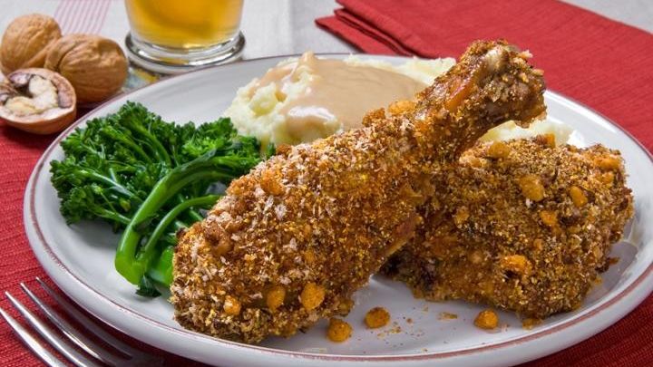 Walnut-Coated Smart Fried Chicken
