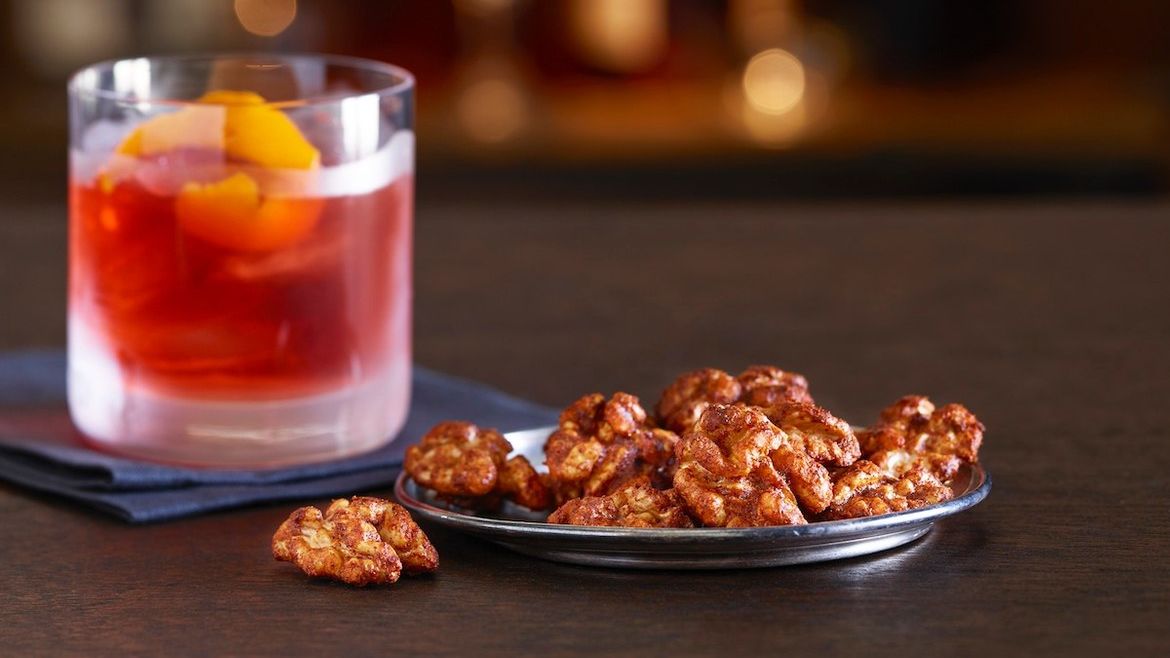 Honey-Chili Spiced Walnuts