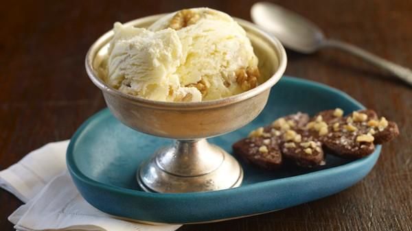 Banana-Walnut Ice Cream