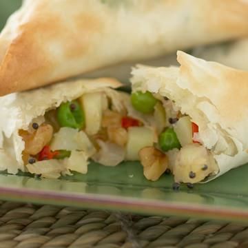 Celebration Samosas with California Walnuts Celebration Samosas with California Walnuts