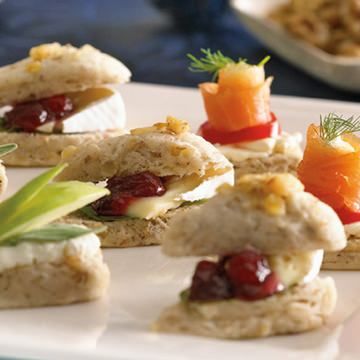 Savory Walnut Mini Scones Savory Walnut Mini Scones