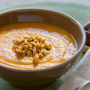 Roasted Root Vegetable Soup with Rosemary Walnuts Roasted Root Vegetable Soup with Rosemary Walnuts