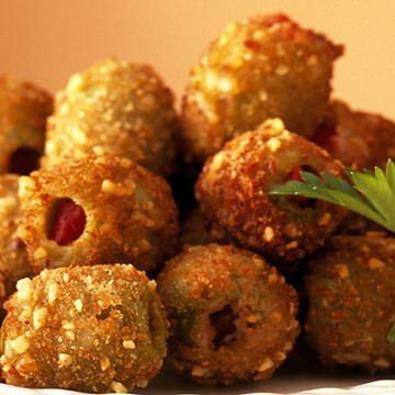 Walnut Coated Crisp Olives Walnut Coated Crisp Olives