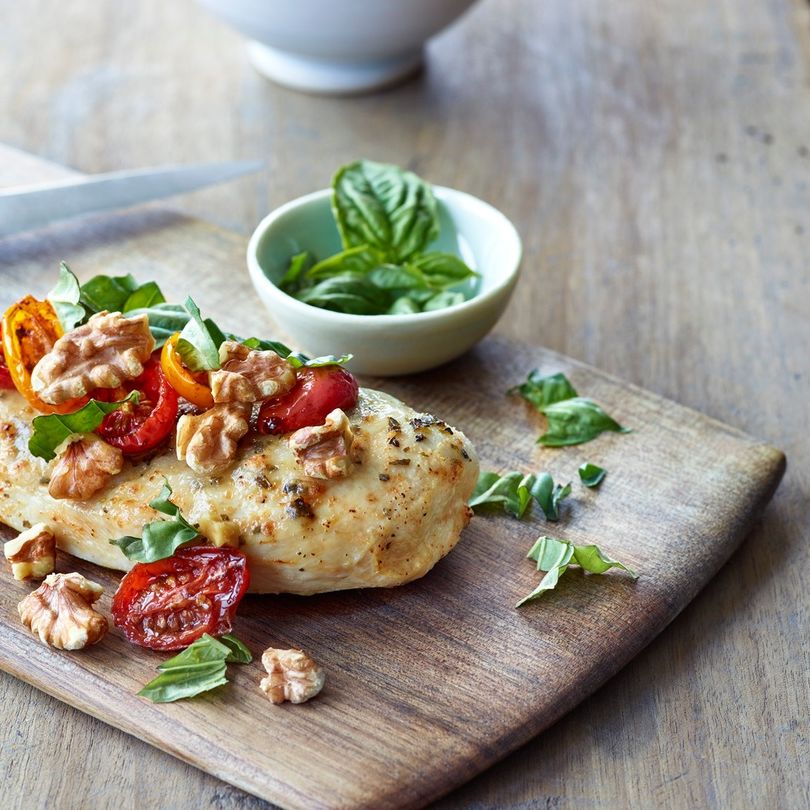 Roasted Tomato Walnut Chicken Roasted Tomato Walnut Chicken