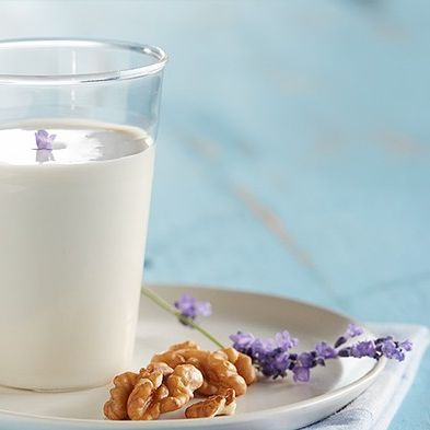 Lavender-Infused Walnut Milk Lavender-Infused Walnut Milk