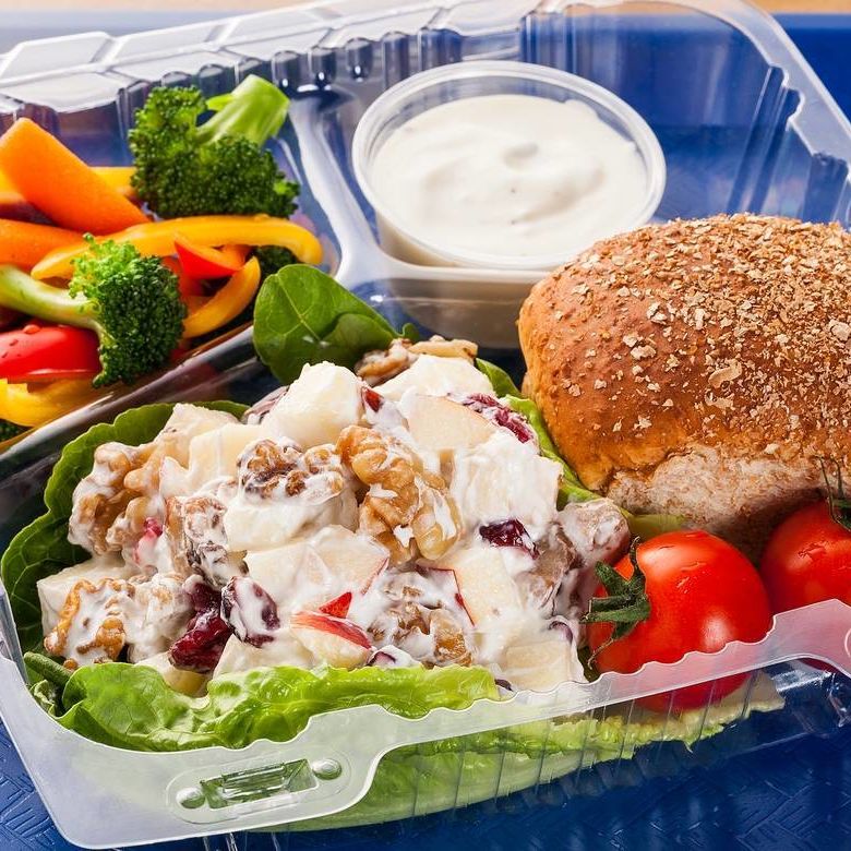 Walnut & Apple Waldorf Salad with Yogurt Walnut & Apple Waldorf Salad with Yogurt