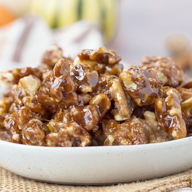 Pumpkin Spice Candied Walnuts Pumpkin Spice Candied Walnuts