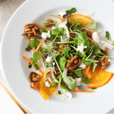 Spring Fennel Salad with Candied Orange and Walnut Coffee Brittle Spring Fennel Salad with Candied Orange and Walnut Coffee Brittle