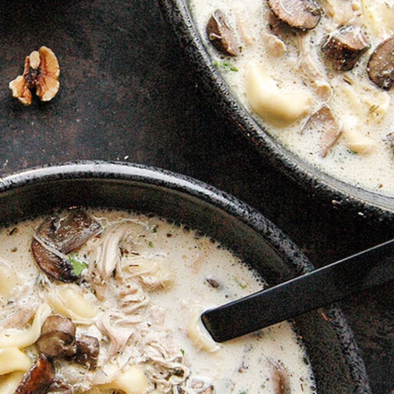 Slow Cooker Chicken Tortellini Soup Slow Cooker Chicken Tortellini Soup