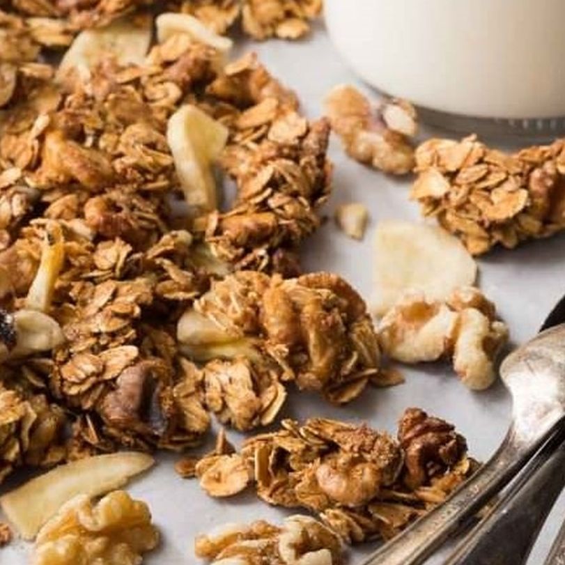 Banana Bread Granola Banana Bread Granola