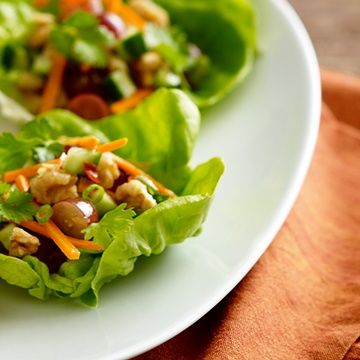 Walnut Banh Mi Lettuce Wraps Walnut Banh Mi Lettuce Wraps