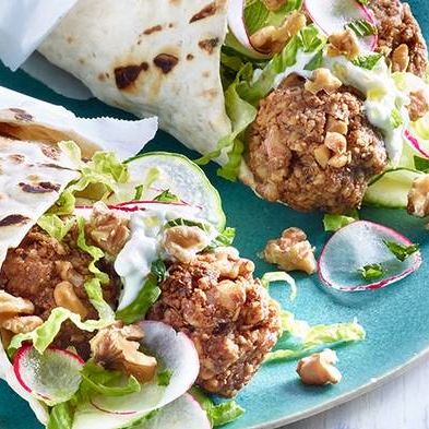 California Walnuts Falafel & Tzatziki California Walnuts Falafel & Tzatziki
