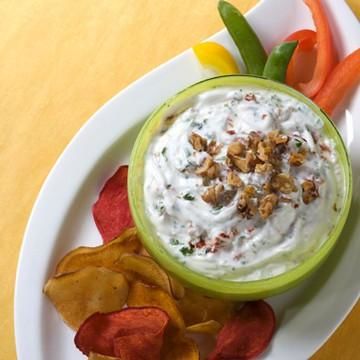 Yogurt, Sun-Dried Tomato and Basil Dip Yogurt, Sun-Dried Tomato and Basil Dip