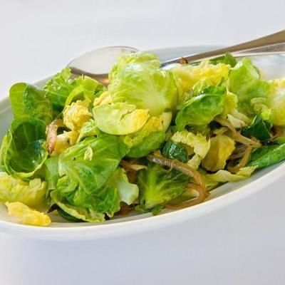 Brussels Sprouts and Caramelized Onions Brussels Sprouts and Caramelized Onions