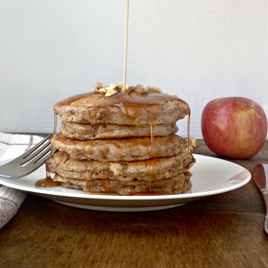 Apple Walnut Pancakes Apple Walnut Pancakes