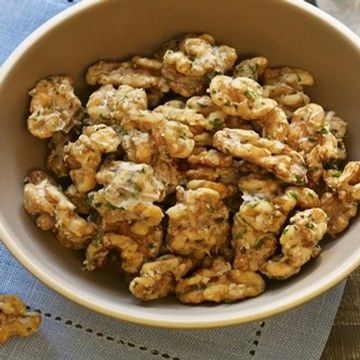 Parmesan Herbed Walnuts Parmesan Herbed Walnuts