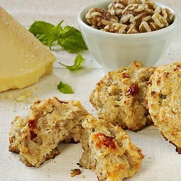 Walnut Parmesan Biscuits Walnut Parmesan Biscuits