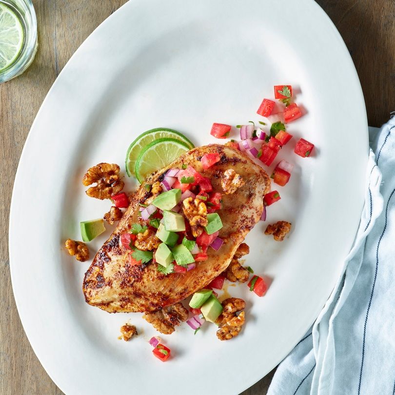 Chili Lime Chicken with Walnuts Chili Lime Chicken with Walnuts