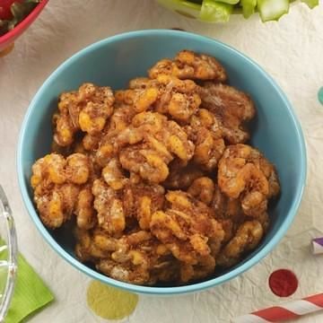 Fiery Hot Cheddar Walnuts Fiery Hot Cheddar Walnuts