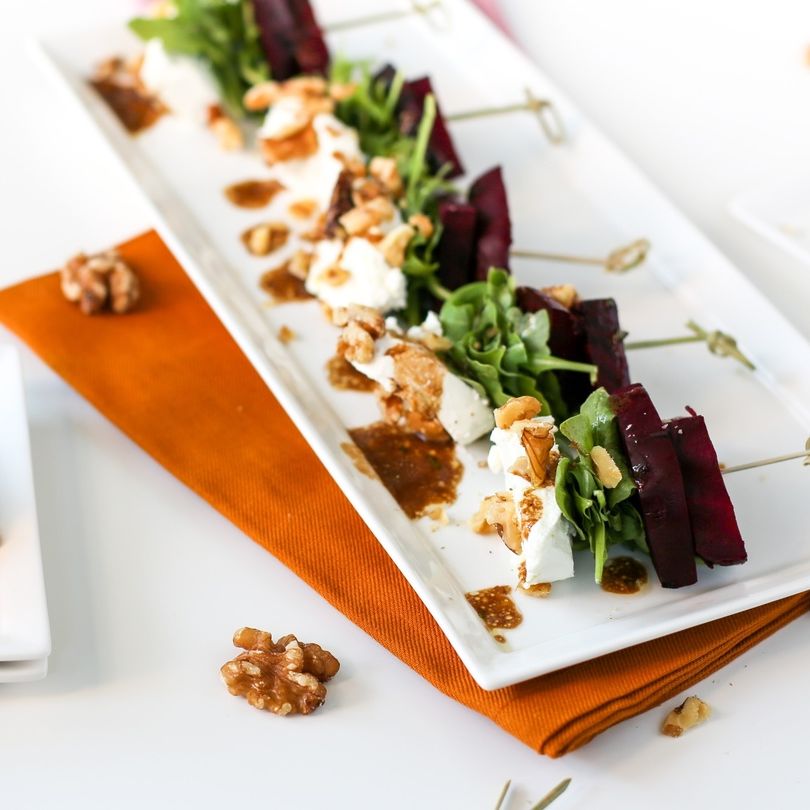 Beet Salad on a Stick Beet Salad on a Stick
