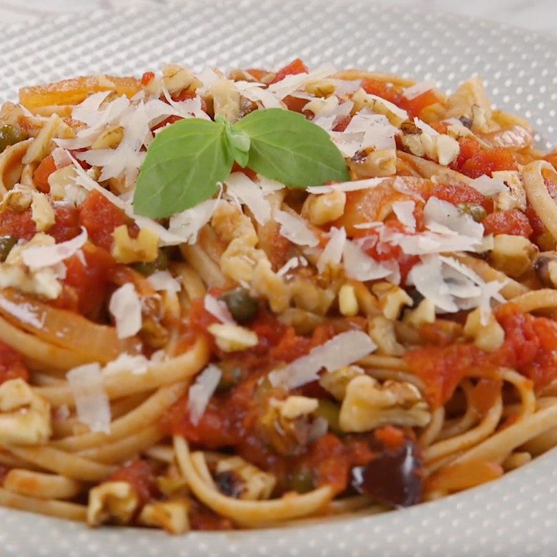 Pasta Puttanesca Pasta Puttanesca
